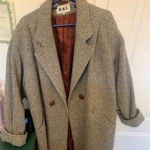 Women’s BBI Tweed/Wool Coat Blend